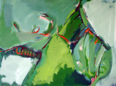 AprÃ¨s-Midi (2012) : Acrylique sur Toile   73 x 100 cm.