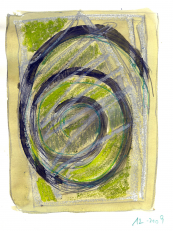 Sans titre (2009) : technique mixte sur Papier   28 x 21 cm.