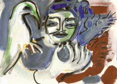 Sans Titre (2010) : Encre sur Papier   14 x 19 cm.