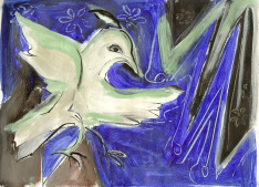 Sans Titre (2010) : Encre sur Papier   14 x 19 cm.