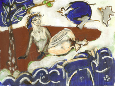 Sans Titre (2010) : Encre sur Papier   14 x 19 cm.