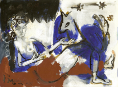 Sans Titre (2010) : Encre sur Papier   14 x 19 cm.