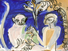 Sans Titre (2010) : Encre sur Papier   14 x 19 cm.