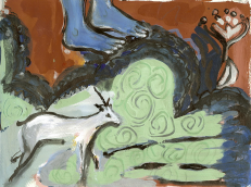 Sans Titre (2010) : Encre sur Papier   14 x 19 cm.