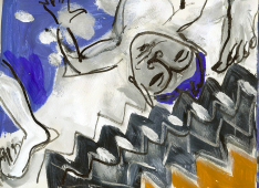 Sans Titre (2010) : Encre sur Papier   14 x 19 cm.