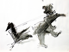 Sans Titre (2006) : Encre sur Papier   30 x 40 cm.