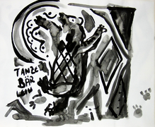 Sans Titre (2006) : Encre sur Papier   30 x 40 cm.