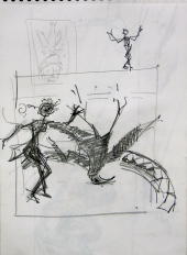 Sans Titre (2007) : Crayon sur Papier   40 x 30 cm.