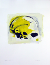 L'Ecriture du Dieu (2010) : Encre sur Papier   65 x 50 cm.