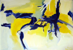 L'Après-Midi d'un Faune (2012) : Acrylique sur Toile   81 x 116 cm.