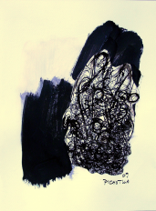 Sommeil (2009) : Encre sur Papier   32 x 24 cm.