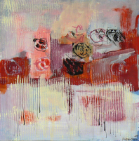 Photomaton 7 (2012) : Encre sur Papier marouflé   50 x 50 cm.