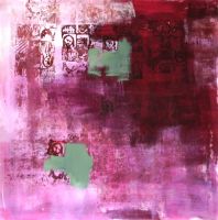 Photomaton 10 (2012) : Encre sur Papier marouflé   50 x 50 cm.