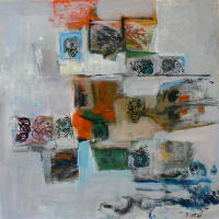 Photomaton 13 (2012) : Encre sur Papier   50 x 50 cm.