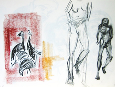 Sans Titre (2003) : Crayon sur Papier   42 x 57 cm.