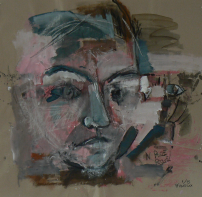 Sans Titre (2013) : Craie sur Papier   95 x 100 cm.