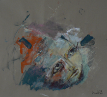 Sans Titre (2013) : Craie sur Papier   89 x 100 cm.