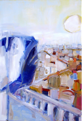 Matin (2008) : Huile sur Toile   55 x 38 cm.