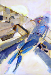 Matin (2008) : Huile sur Toile   55 x 38 cm.