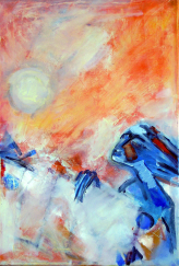 Matin (2008) : Huile sur Toile   55 x 38 cm.