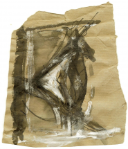 Eye 2 (2009) : Encre sur Papier   13 x 11 cm.