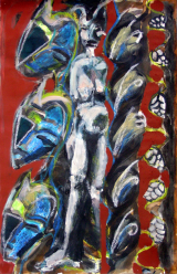 La Cornue (2011) : Encre sur Papier   50 x 33 cm.