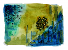 Sans Titre (2006) : Encre sur Papier   25 x 33 cm.