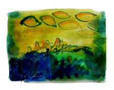 Sans Titre (2006) : Encre sur Papier   25 x 33 cm.