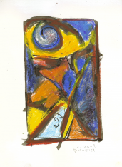 Sans titre (2009) : Encre sur Papier   28 x 21 cm.