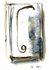 Sans titre (2009) : Encre sur Papier   28 x 21 cm.