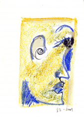 Sans titre (2009) : Encre sur Papier   28 x 21 cm.