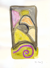 Sans titre (2009) : Encre sur Papier   28 x 21 cm.