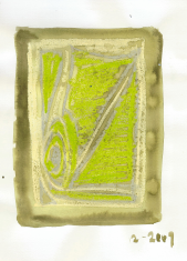 Sans titre (2009) : Encre sur Papier   28 x 21 cm.