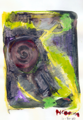 Sans titre (2010) : Encre sur Papier   28 x 21 cm.