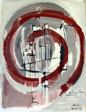 Berliner Morgen (2010) : Encre sur Papier   65 x 50 cm.