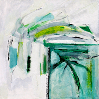 Sans Titre (2005) : Acrylique sur Toile   50 x 50 cm.