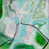 Sans Titre (2006) : Acrylique sur Toile   50 x 50 cm.