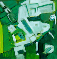 Sans Titre (2006) : Acrylique sur Toile   50 x 50 cm.