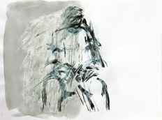 Sans Titre (1994) : Encre sur Papier   30 x 41 cm.