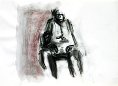 Sans Titre (1994) : Encre sur Papier   30 x 41 cm.