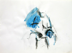 Sans Titre (1994) : Encre sur Papier   30 x 41 cm.