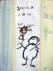 Sans titre (2010) : Encre sur Papier   32 x 24 cm.