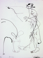 Anesse (2010) : Encre sur Papier   32 x 24 cm.