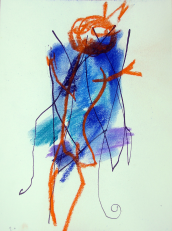 Diable (2010) : Encre sur Papier   32 x 24 cm.