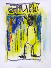 Premier du mois (2010) : Encre sur Papier   32 x 24 cm.