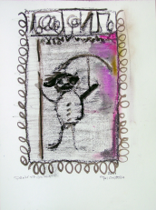 Premier du mois (2010) : Encre sur Papier   32 x 24 cm.