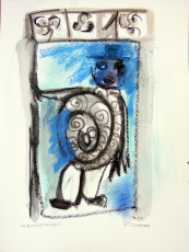 Premier du mois (2010) : Encre sur Papier   32 x 24 cm.