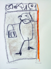 Premier du mois (2010) : Encre sur Papier   32 x 24 cm.